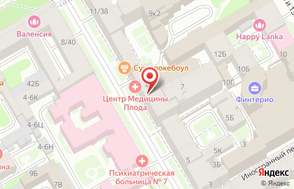 ООО Итака в Василеостровском районе на карте