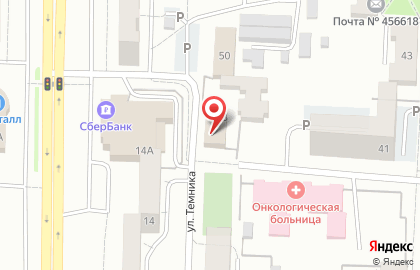 Ателье в Челябинске на карте