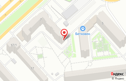 Торговый дом Техноград в Советском районе на карте