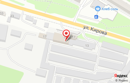 СТО на улице Кирова, 17 на карте