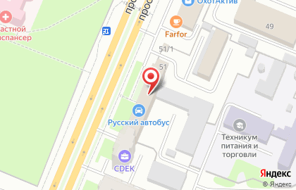 Пункт приема платежей на проспекте Станке Димитрова на карте