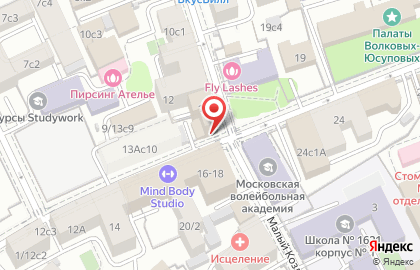 Представительство Омской области при Правительстве РФ на карте