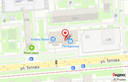 Торговый центр Ягода на карте