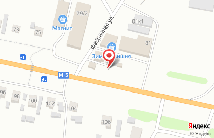 Шиномонтажная мастерская в Пензе на карте