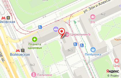 Unionbet на Ленинградском шоссе на карте