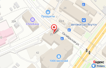 Ателье по ремонту и пошиву одежды на Октябрьской улице на карте