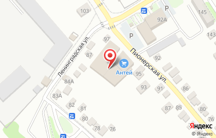 Строймаркет Антей на карте