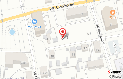 Парикмахерская Фея в Советском переулке на карте