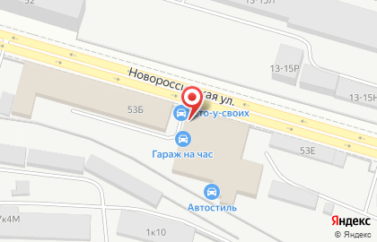 Автопрайд-СПб, СТО на карте