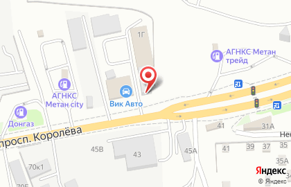 Автотехцентр АвтоВэл в Октябрьском районе на карте