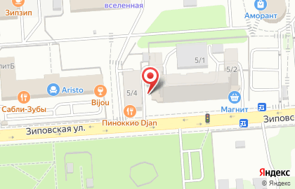Квартирное бюро Апартаменты на Зиповской на карте