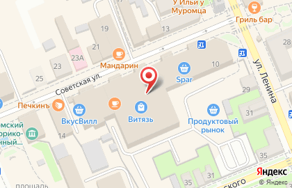 Салон часов Тайм плюс на Советской улице на карте
