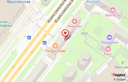 Интернет-магазин 3d ручка на Комсомольском проспекте на карте