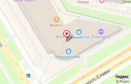 Юниор на Пражской улице на карте