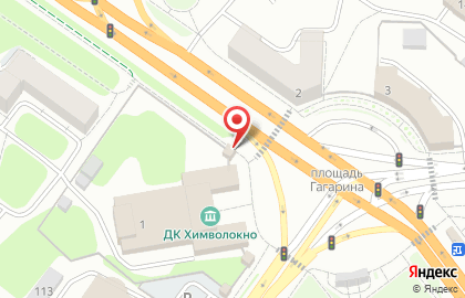 Киоск по продаже печатной продукции Тверьсоюзпечать+О на площади Гагарина на карте