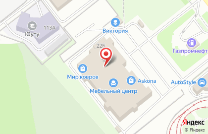Салон мебели Sofmann в Курчатовском районе на карте