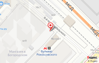 Гласт на карте