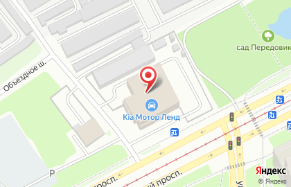 Шиномобиль на Ириновском проспекте на карте