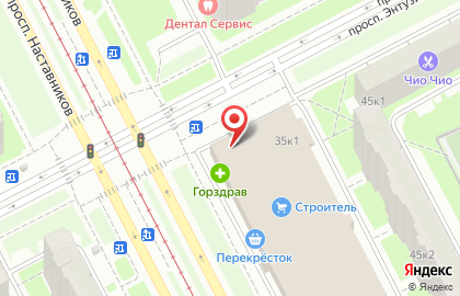Сервисный центр по ремонту ноутбуков ROMB в ТЦ Ржевка на карте