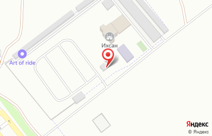 Автостоянка в Ульяновске на карте