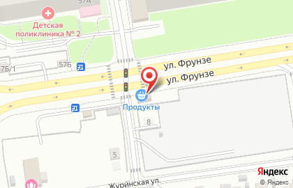 Цветочный магазин в Новосибирске на карте