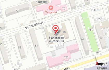 Наркологическая клиника "Светлая Линия" в Хабаровске на карте
