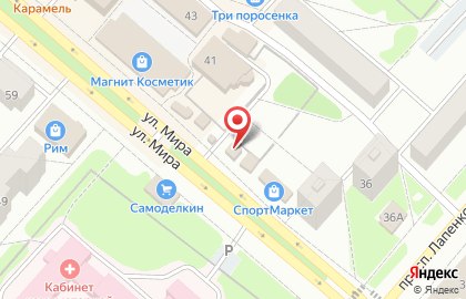 Магазин тканей в Красноярске на карте