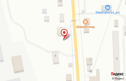 Кипень на карте