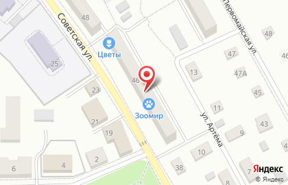 Цветочный магазин Любой Каприз на карте