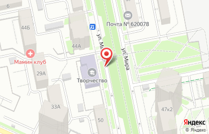 Волшебник на улице Мира на карте