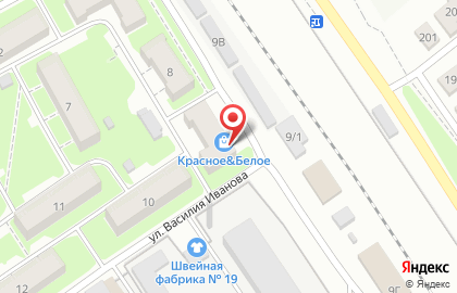 Магазин Красное & Белое в Нижнем Новгороде на карте