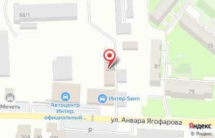 Автотехцентр в Бугульме на карте