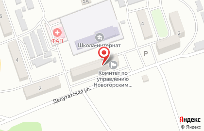 Администрация Новогорского района, г. Новоалтайск на карте