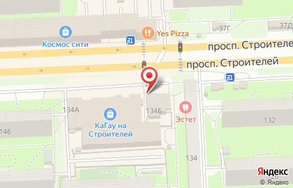 Пекарня Хлебница на проспекте Строителей на карте