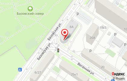 Автомойка Городские парковки на карте