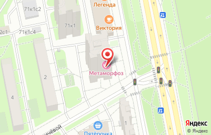 Пекарня Буханка в Москве на карте