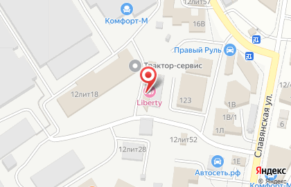 Продуктовый магазин Арарат на Славянской площади на карте