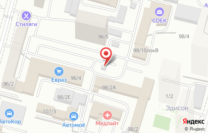 Шиномонтажная мастерская на Революционной улице на карте