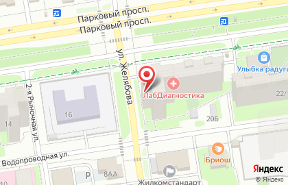 Аптека Планета Здоровья на Парковом проспекте, 18 на карте