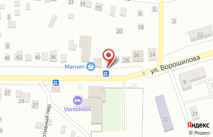 Супермаркет Магнит в Ростове-на-Дону на карте
