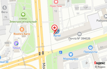 Центр матрасов Askara в Коминтерновском районе на карте