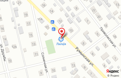 Продовольственный магазин Лилия в Астрахани на карте