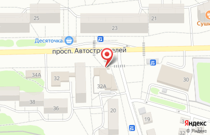 Магазин овощей и фруктов Дары Кавказа на карте