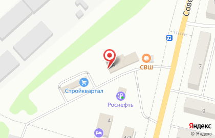 SPAR на Советской улице на карте