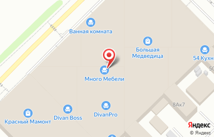 Салон итальянской мебели Camelgroup на Светлановской улице на карте