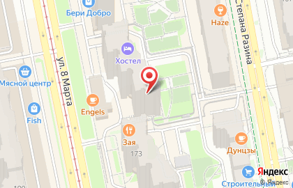 Салон эротического массажа VIP в Чкаловском районе на карте