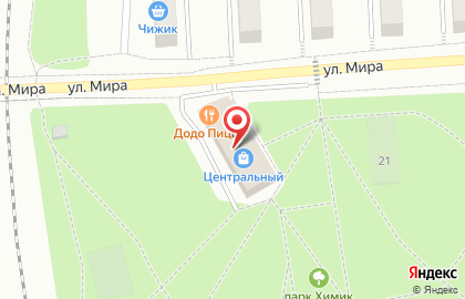 Гипермаркет Магнит в Туле на карте