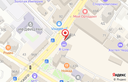 Оптика Visus в Ленинском районе на карте