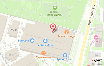 Магазин бытовой техники и электроники Эльдорадо в Москве на карте
