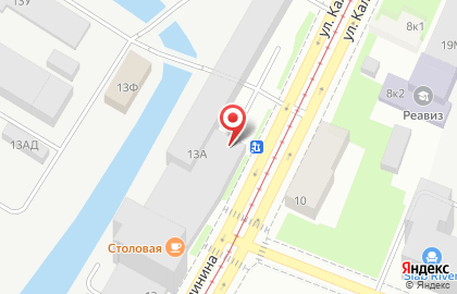 Кафе-столовая Два перца в Санкт-Петербурге на карте